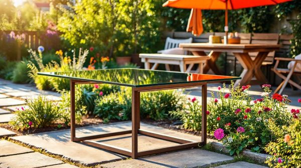 Top 5 tables de jardin pour transformer votre espace extérieur