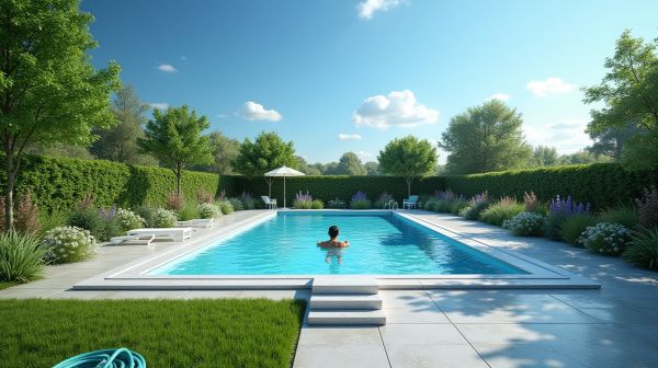 Une piscine tubulaire facile à installer pour votre jardin